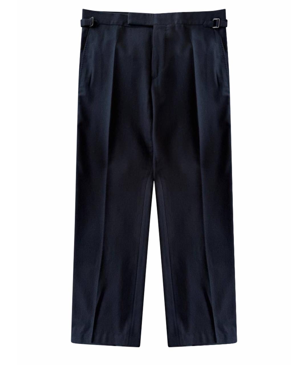 TOM FORD Черные шерстяные повседневные брюки, фото 1