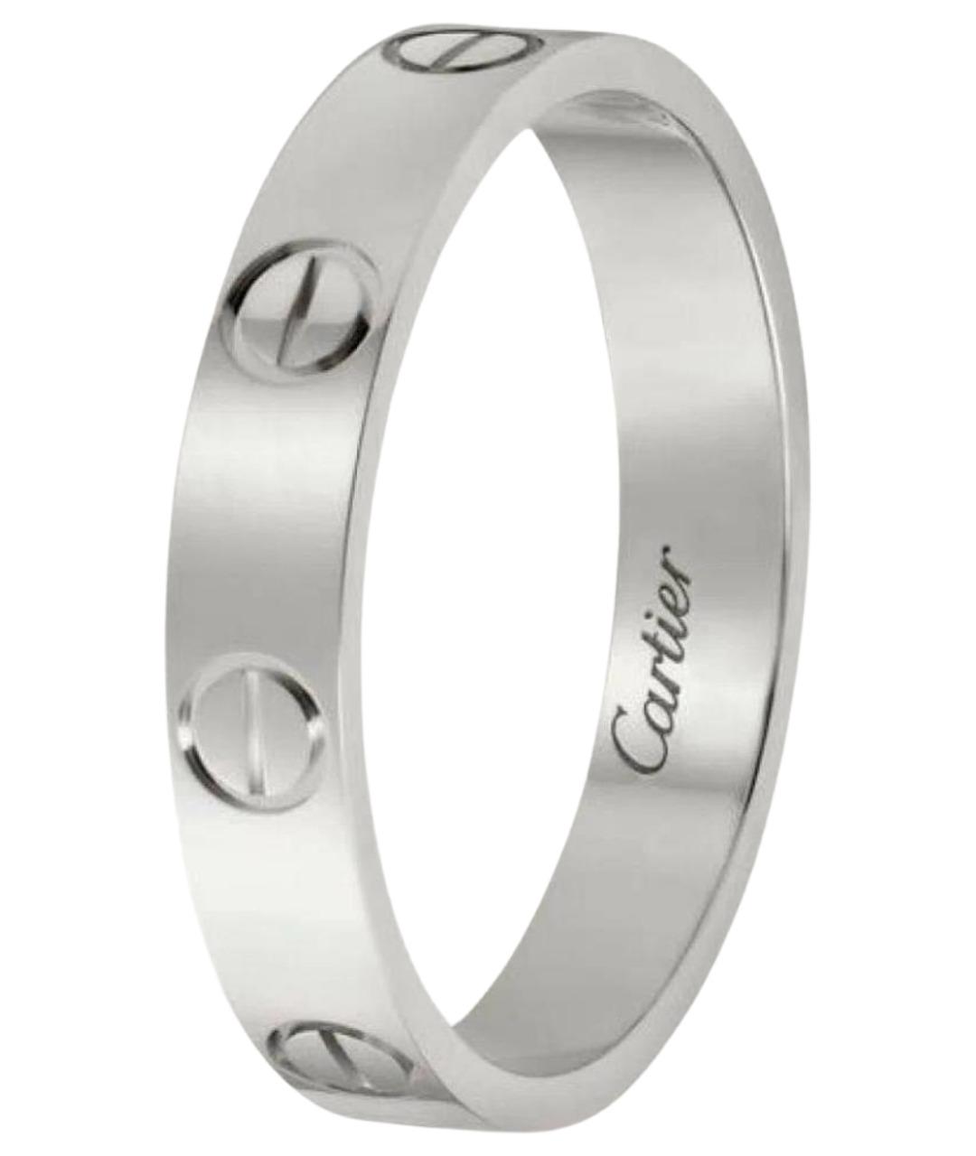 CARTIER Серебряное кольцо из белого золота, фото 2