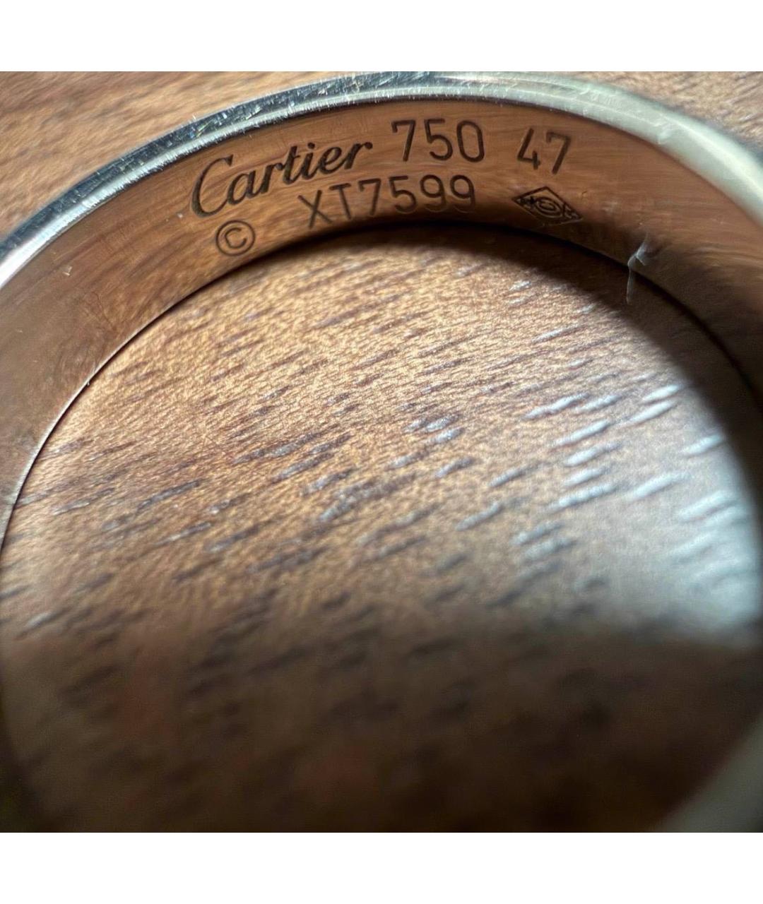 CARTIER Серебряное кольцо из белого золота, фото 7