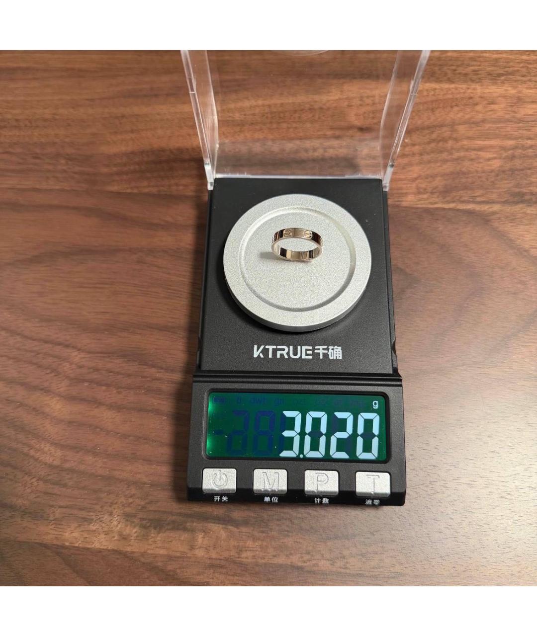 CARTIER Серебряное кольцо из белого золота, фото 8