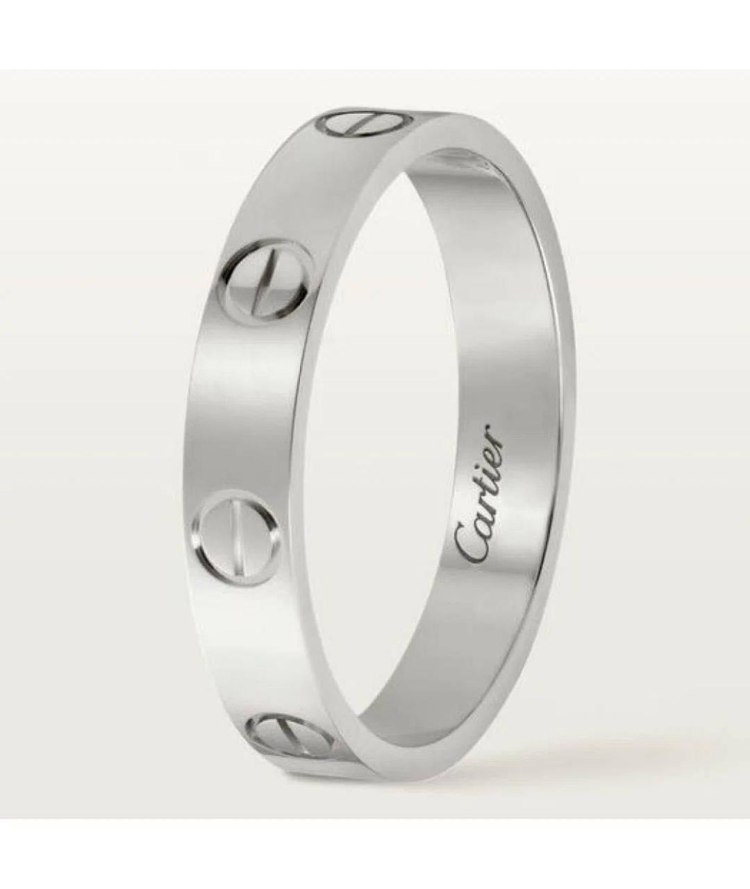 CARTIER Серебряное кольцо из белого золота, фото 9