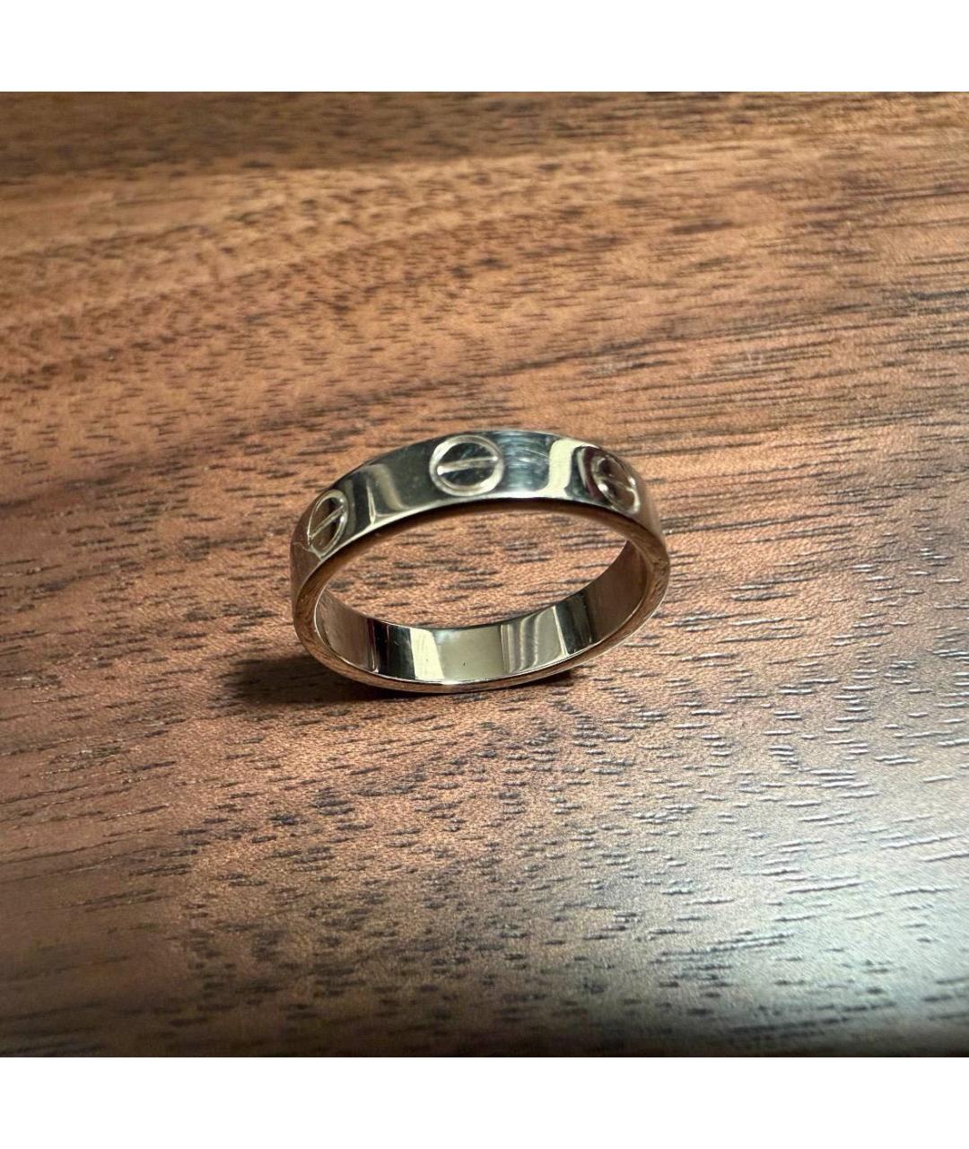 CARTIER Серебряное кольцо из белого золота, фото 4