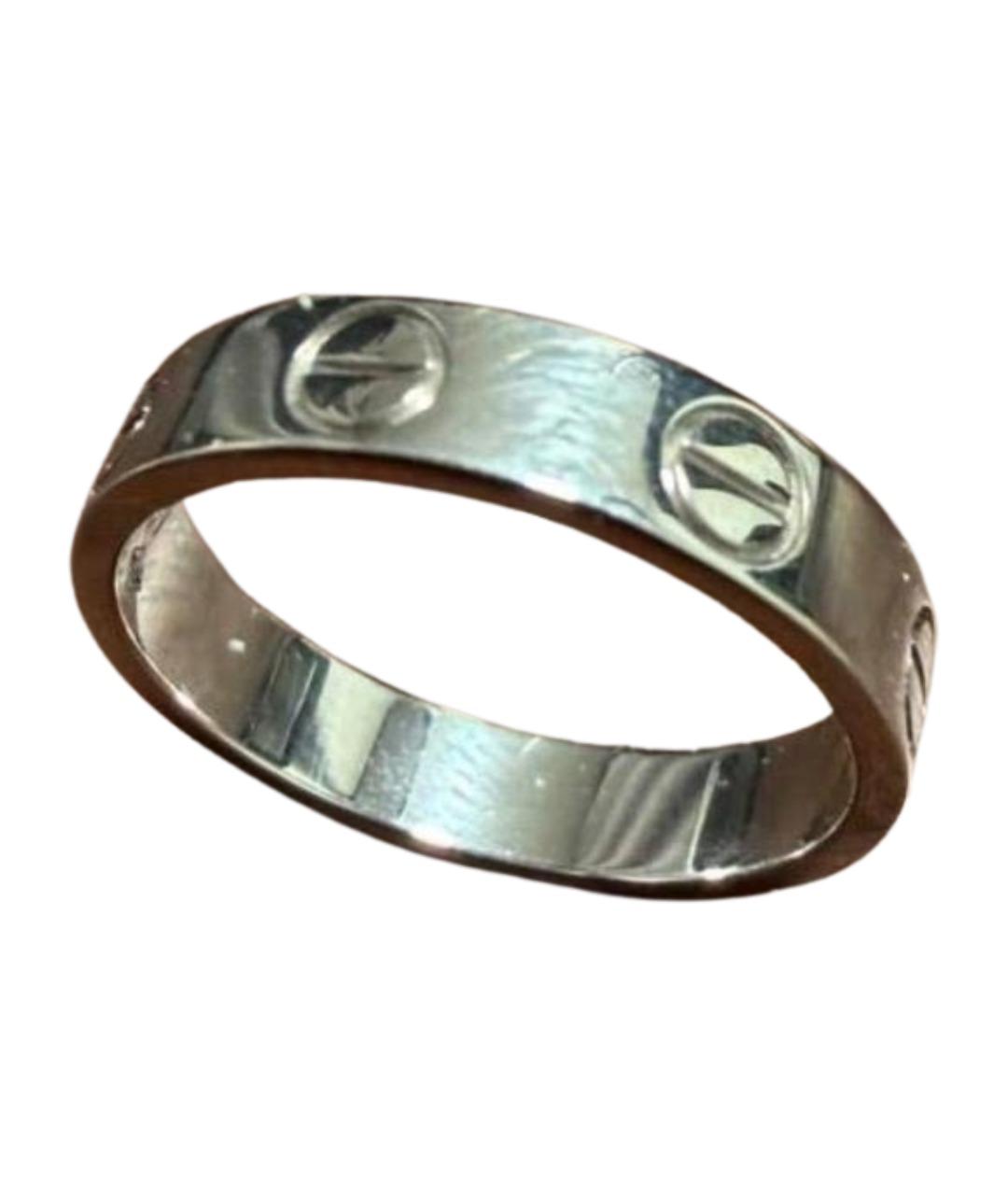 CARTIER Серебряное кольцо из белого золота, фото 1