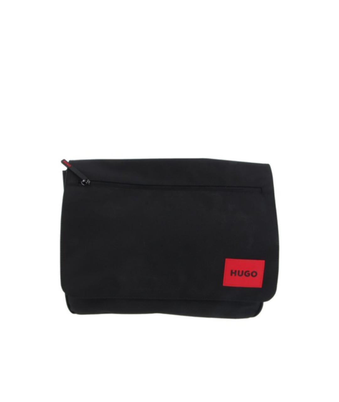 HUGO Черный портфель, фото 1