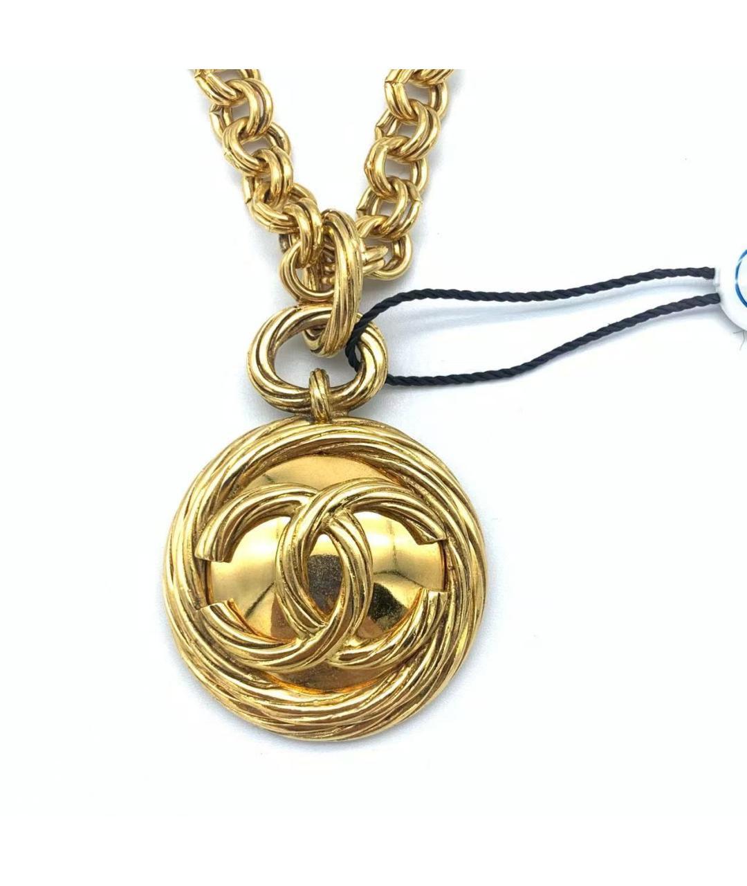 CHANEL Золотое колье, фото 6