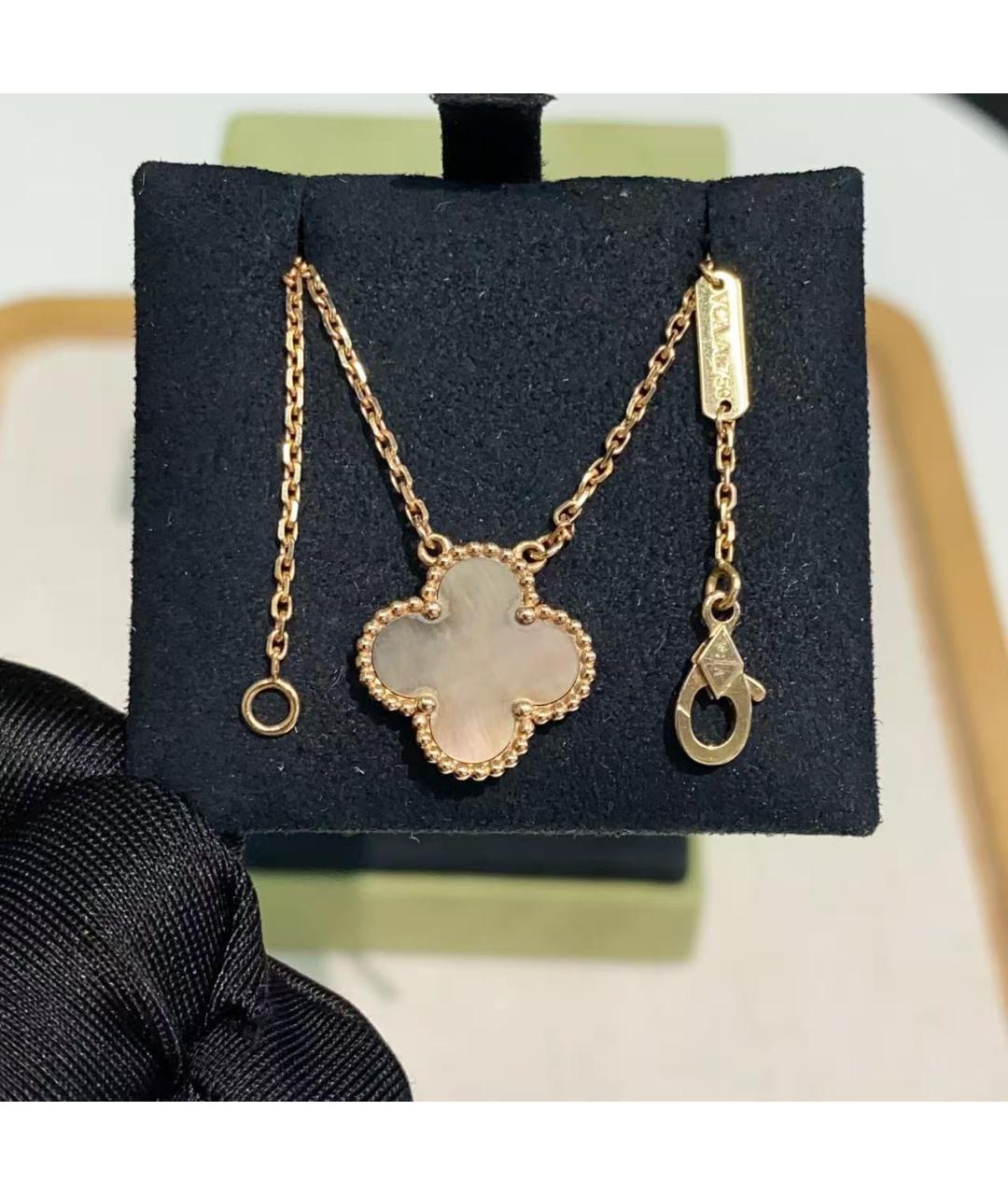 VAN CLEEF & ARPELS Золотое колье из розового золота, фото 6