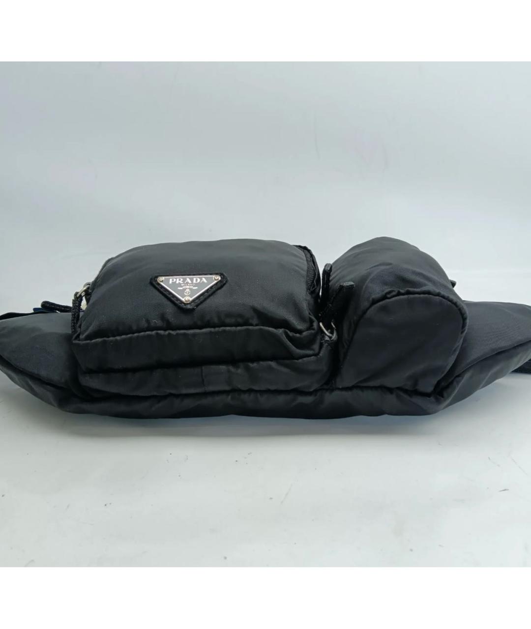 PRADA Черная поясная сумка, фото 2