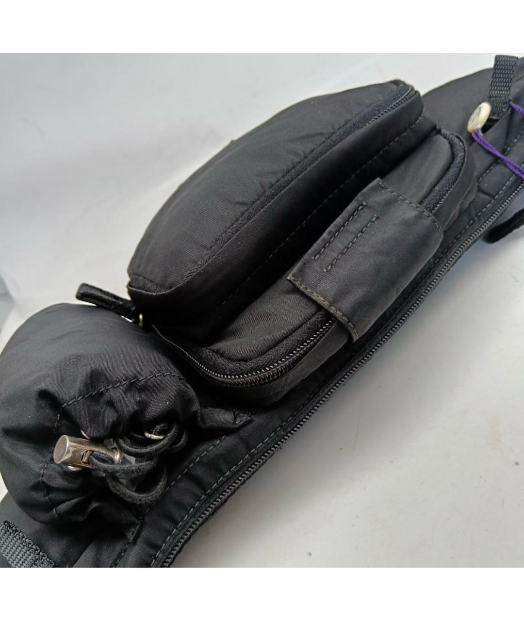 PRADA Черная поясная сумка, фото 3