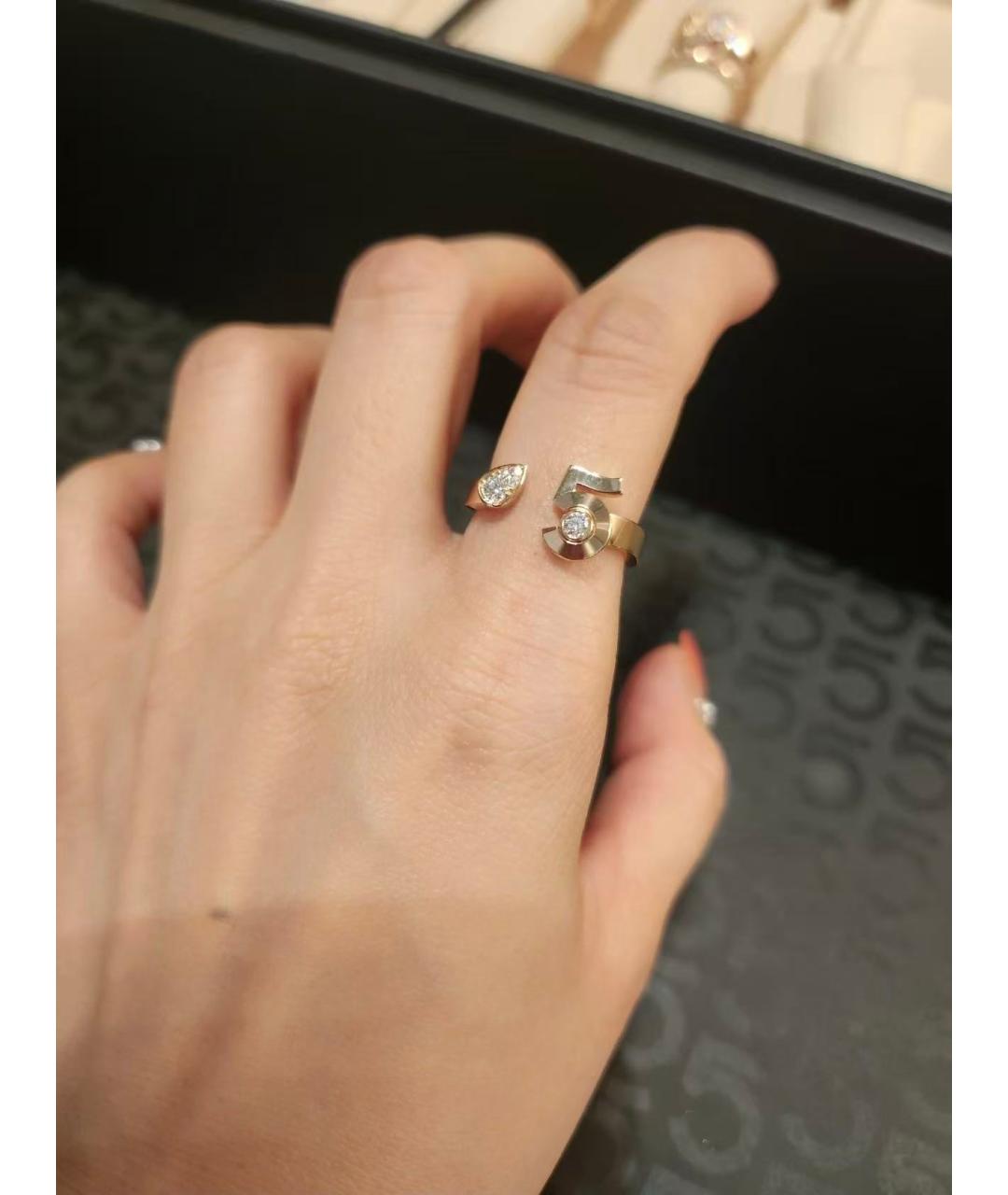 CHANEL Золотое кольцо из розового золота, фото 4