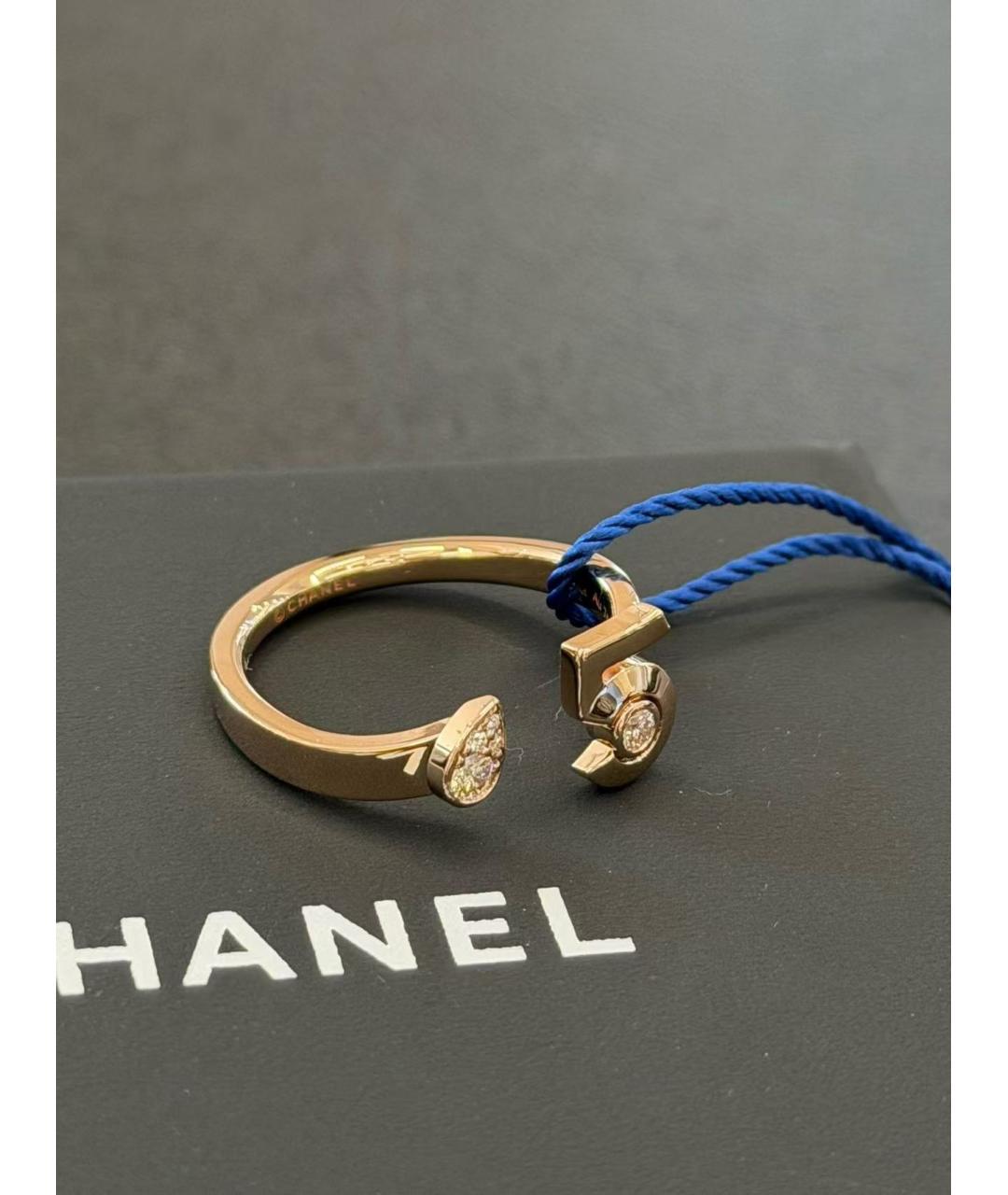 CHANEL Золотое кольцо из розового золота, фото 3