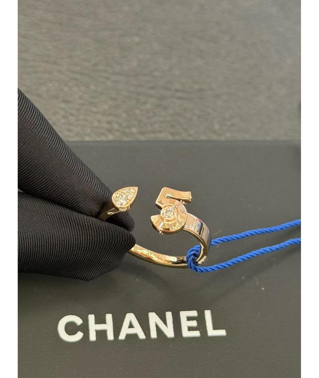 CHANEL Золотое кольцо из розового золота, фото 2