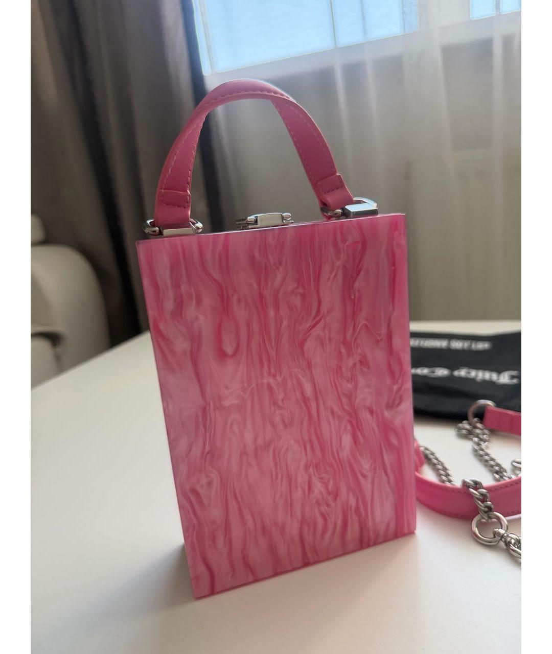 JUICY COUTURE Розовая сумка через плечо, фото 2