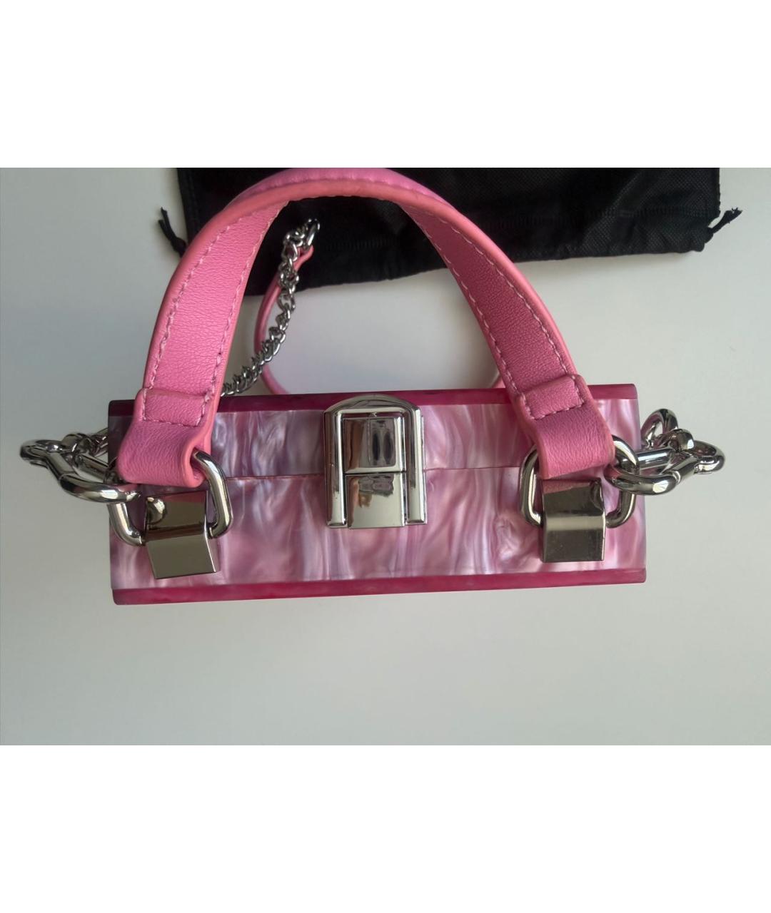 JUICY COUTURE Розовая сумка через плечо, фото 5