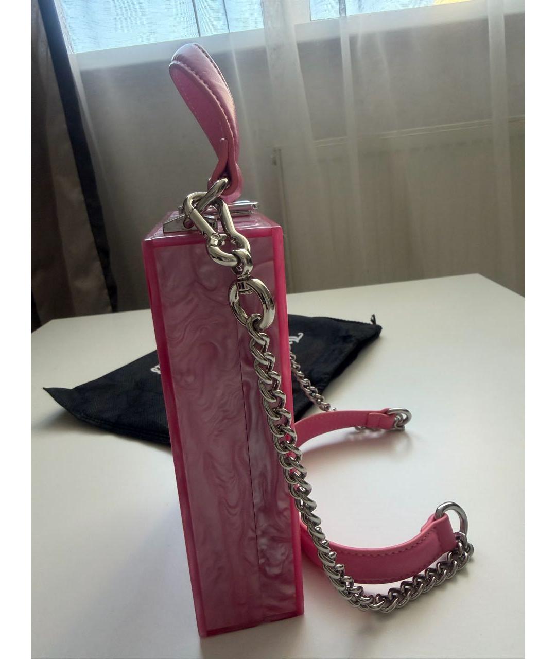 JUICY COUTURE Розовая сумка через плечо, фото 7