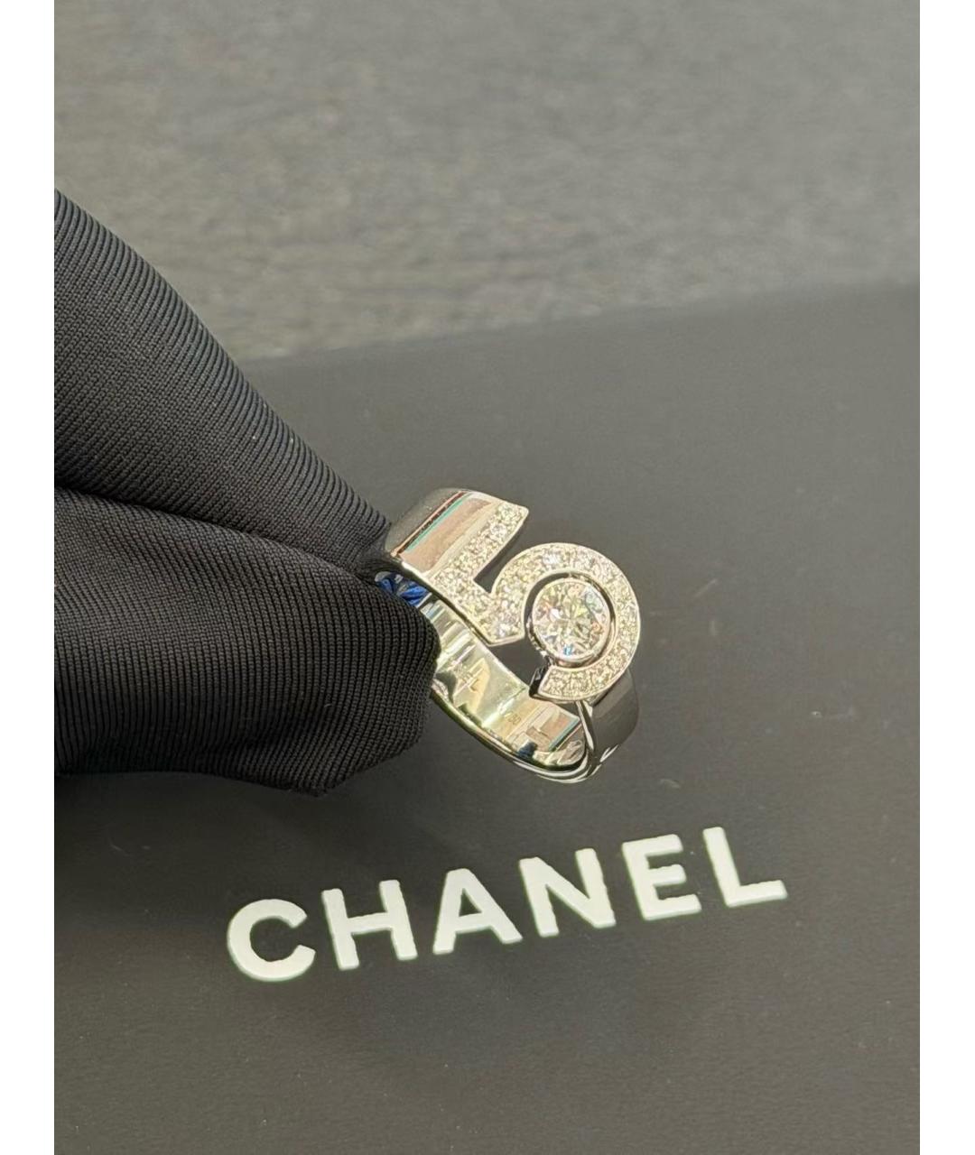 CHANEL Серебряное кольцо из белого золота, фото 3