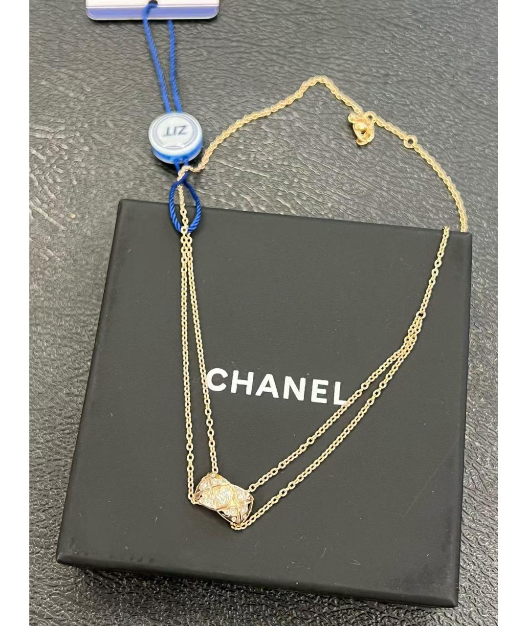 CHANEL Золотой кулон из розового золота, фото 5