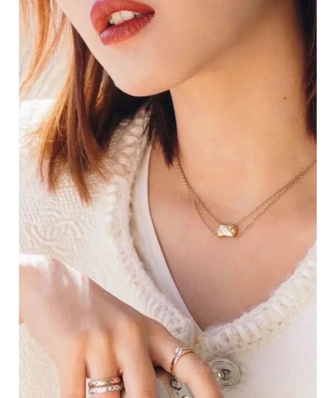 CHANEL Золотой кулон из розового золота, фото 4