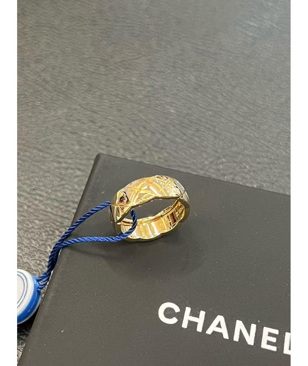 CHANEL Золотое кольцо из желтого золота, фото 5