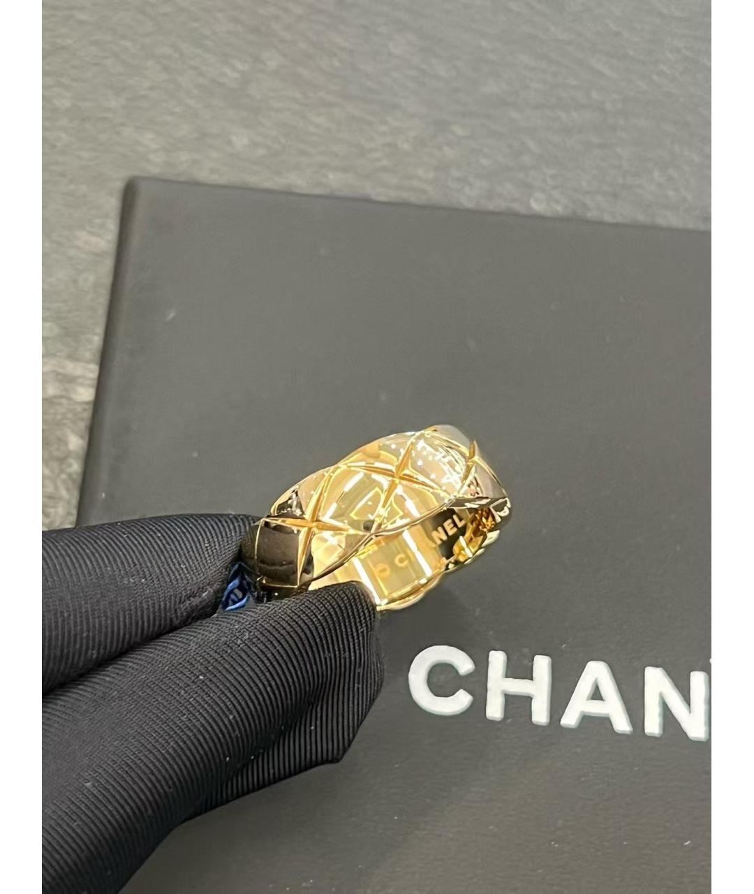 CHANEL Золотое кольцо из желтого золота, фото 3