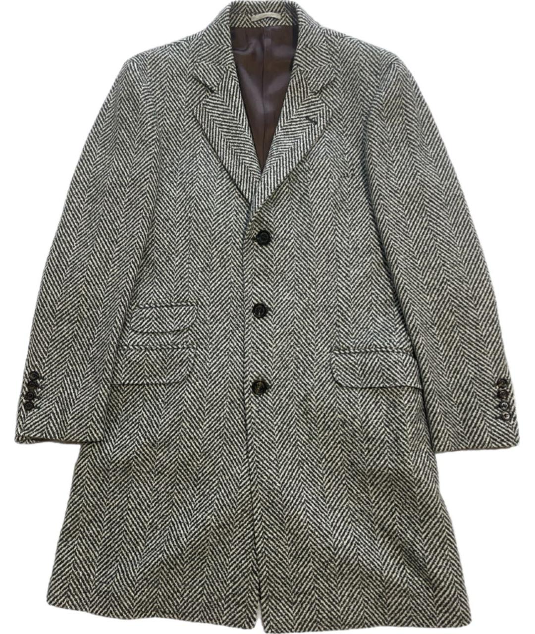 BRUNELLO CUCINELLI Серое кашемировое пальто, фото 1