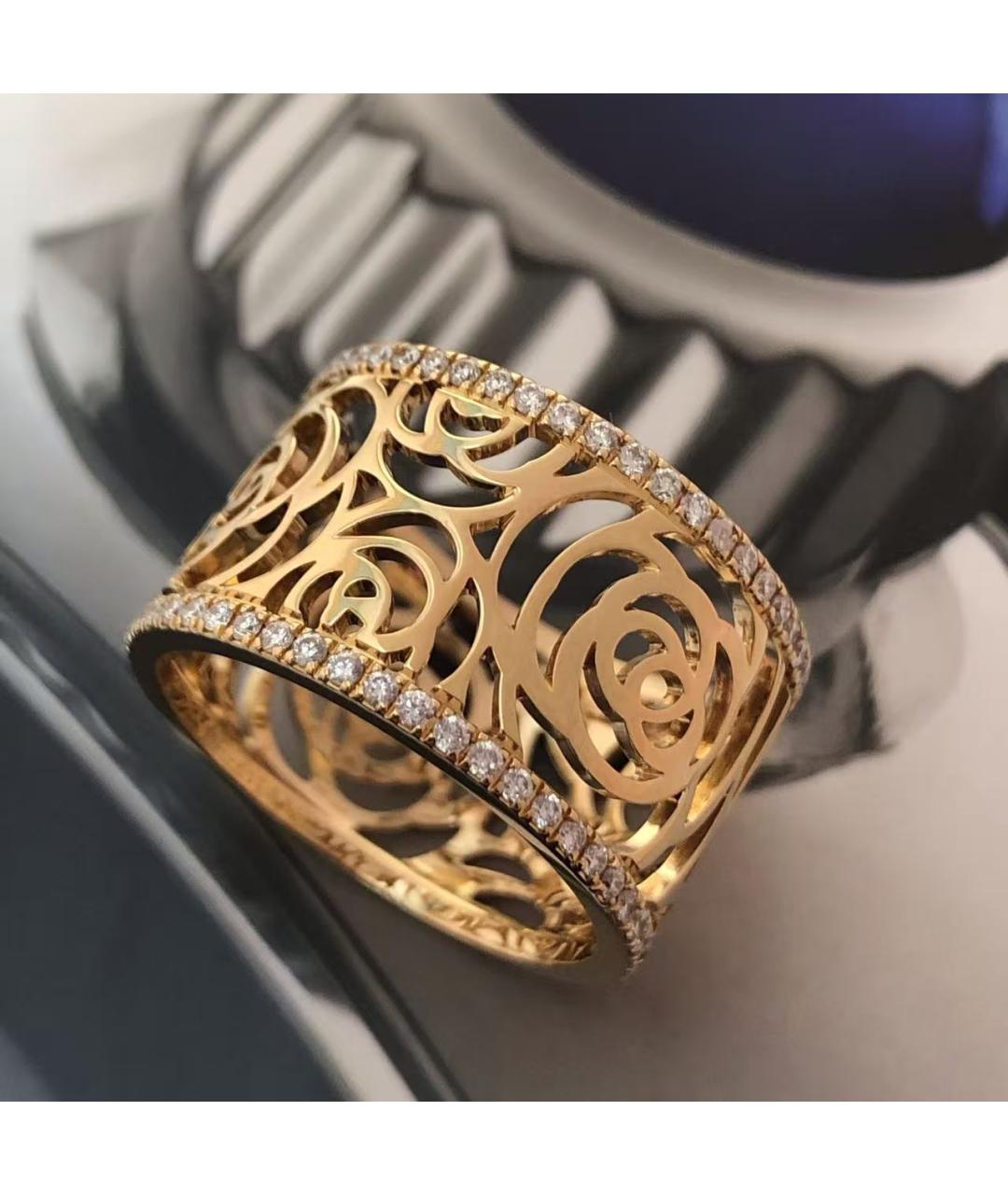 CHANEL Золотое кольцо, фото 4