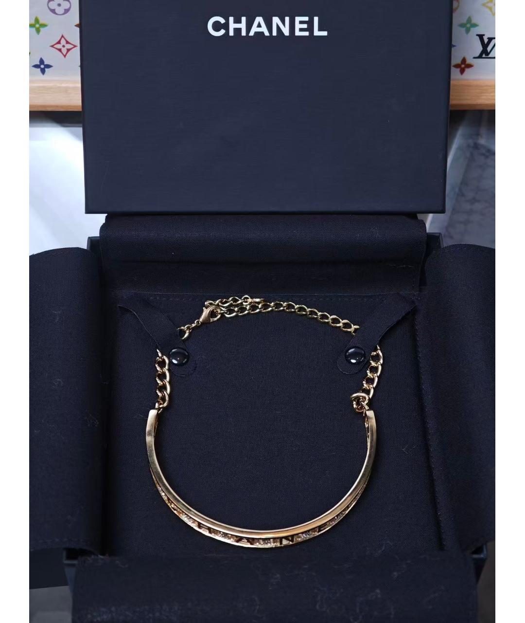 CHANEL Золотое колье, фото 6