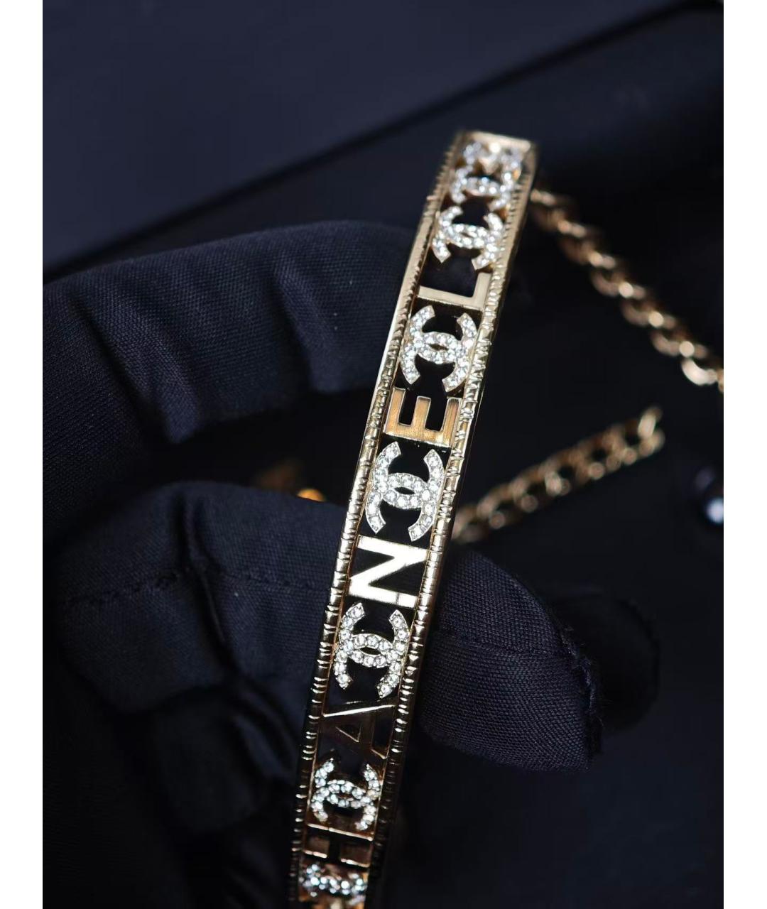 CHANEL Золотое колье, фото 3