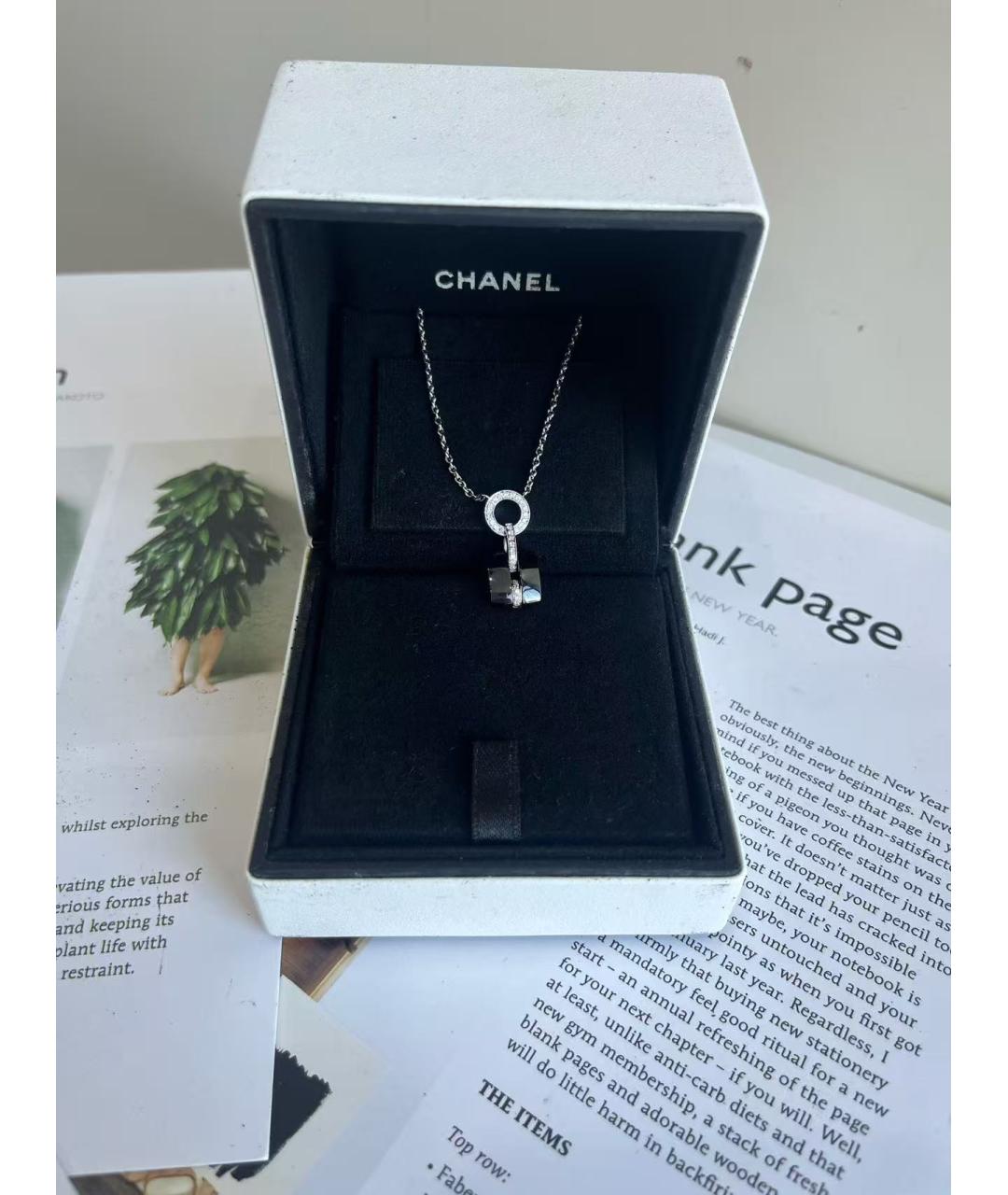 CHANEL Серебряная подвеска из белого золота, фото 3