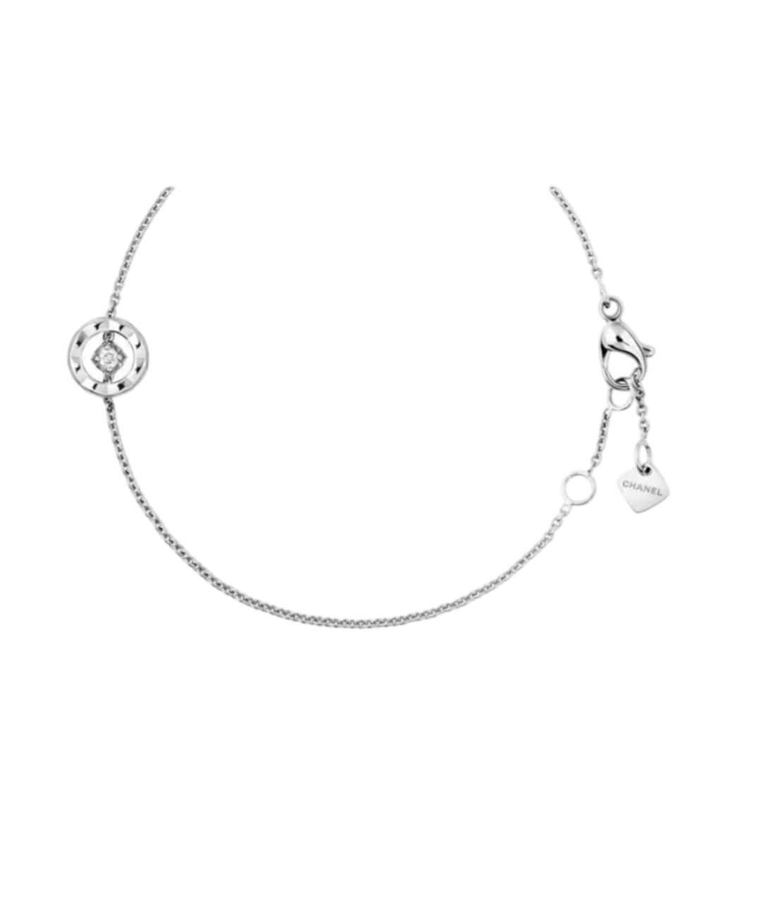 CHANEL Серебрянный браслет из белого золота, фото 5