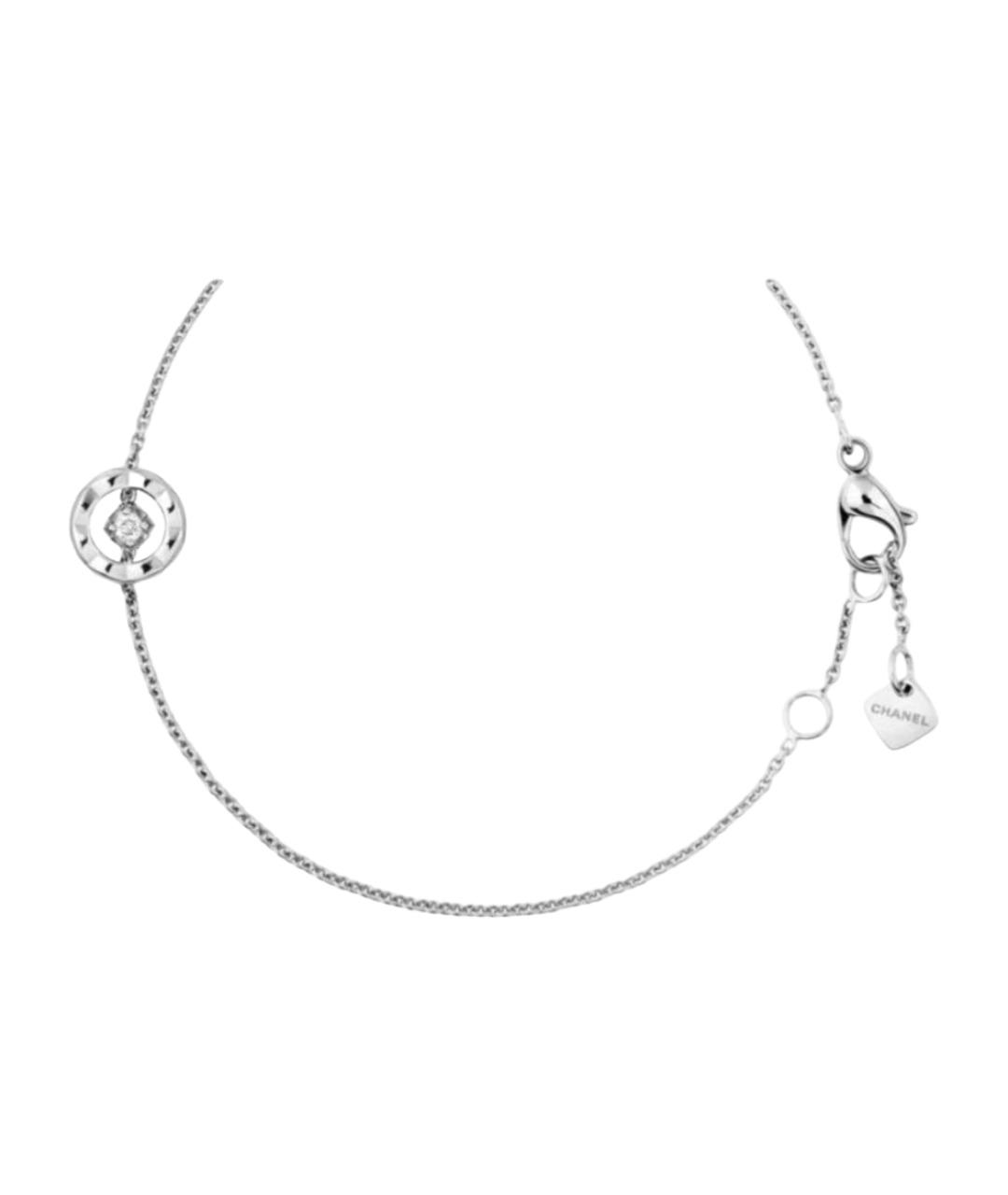 CHANEL Серебрянный браслет из белого золота, фото 1
