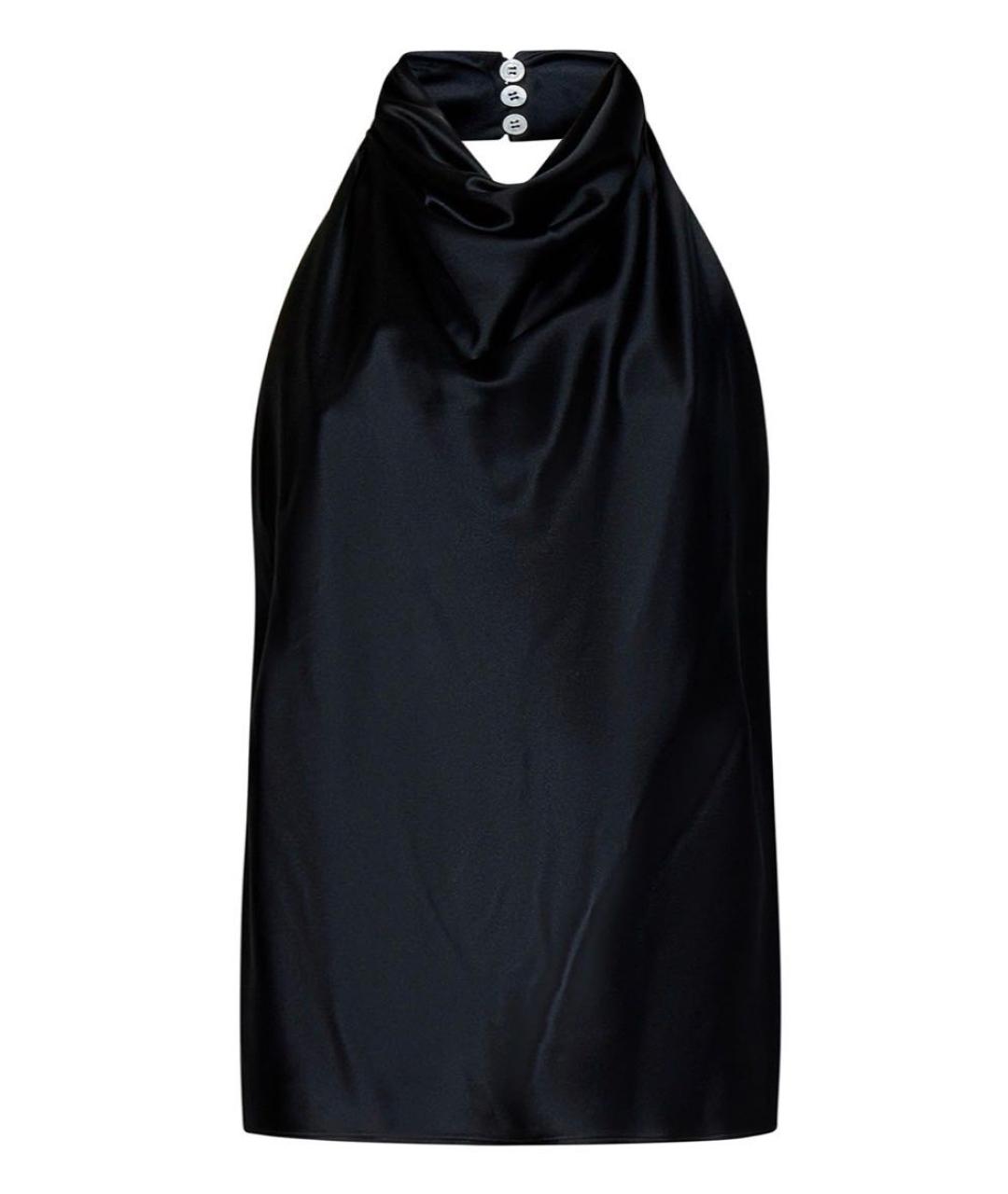 ARMARIUM Черная шелковая блузы, фото 1