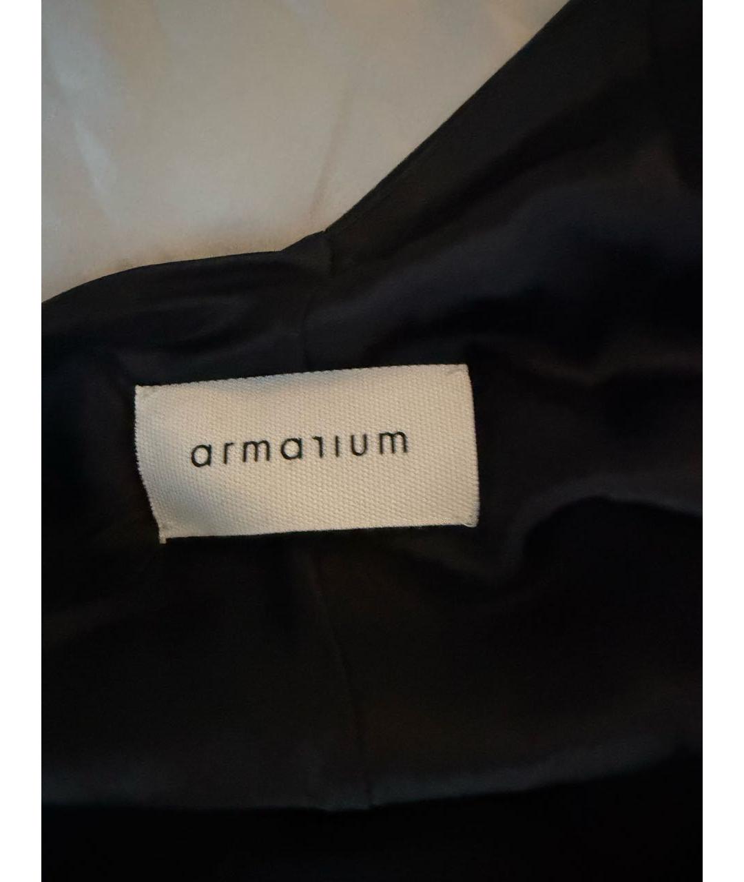 ARMARIUM Черная шелковая блузы, фото 4