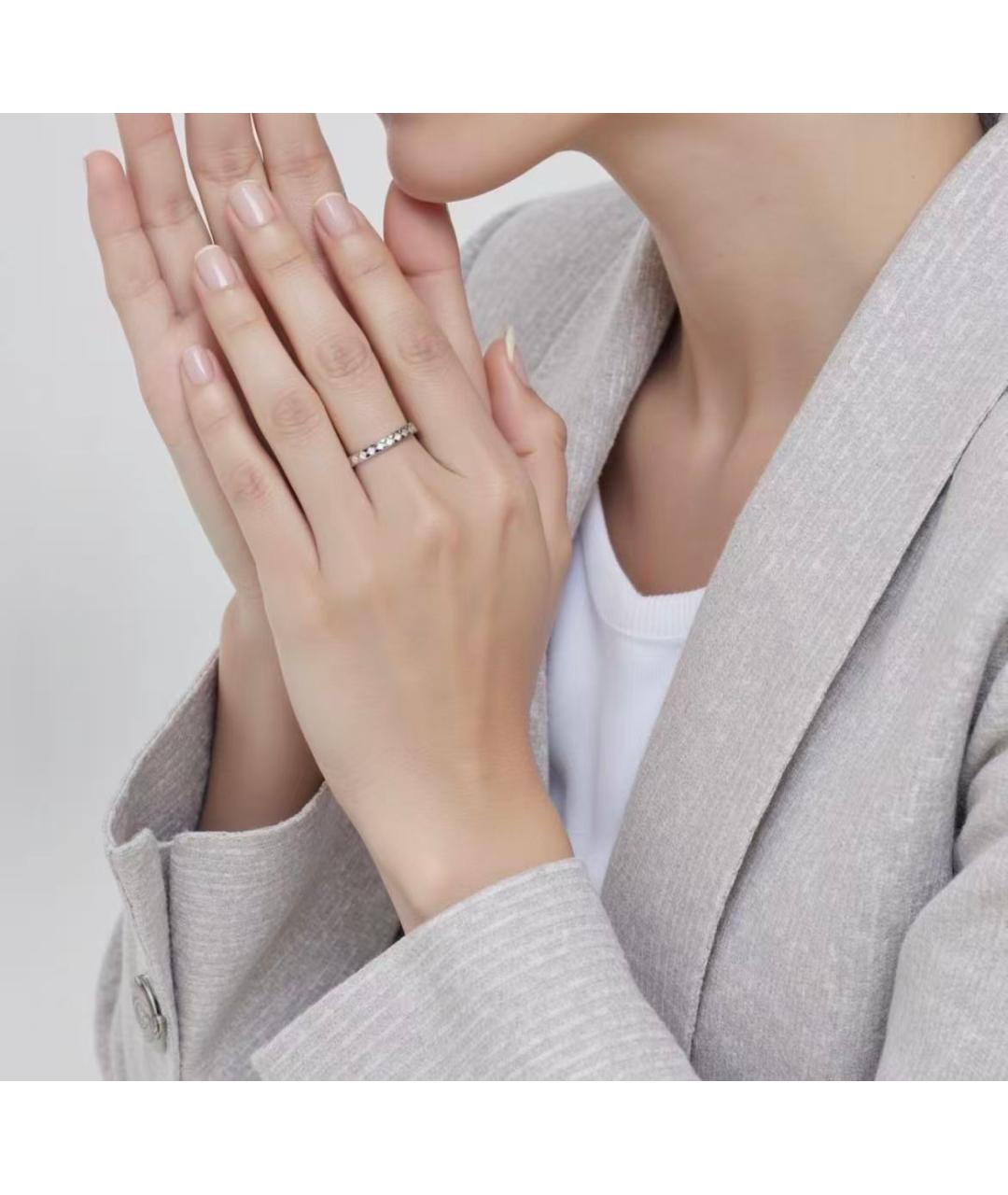 CHANEL Серебряное кольцо из белого золота, фото 5