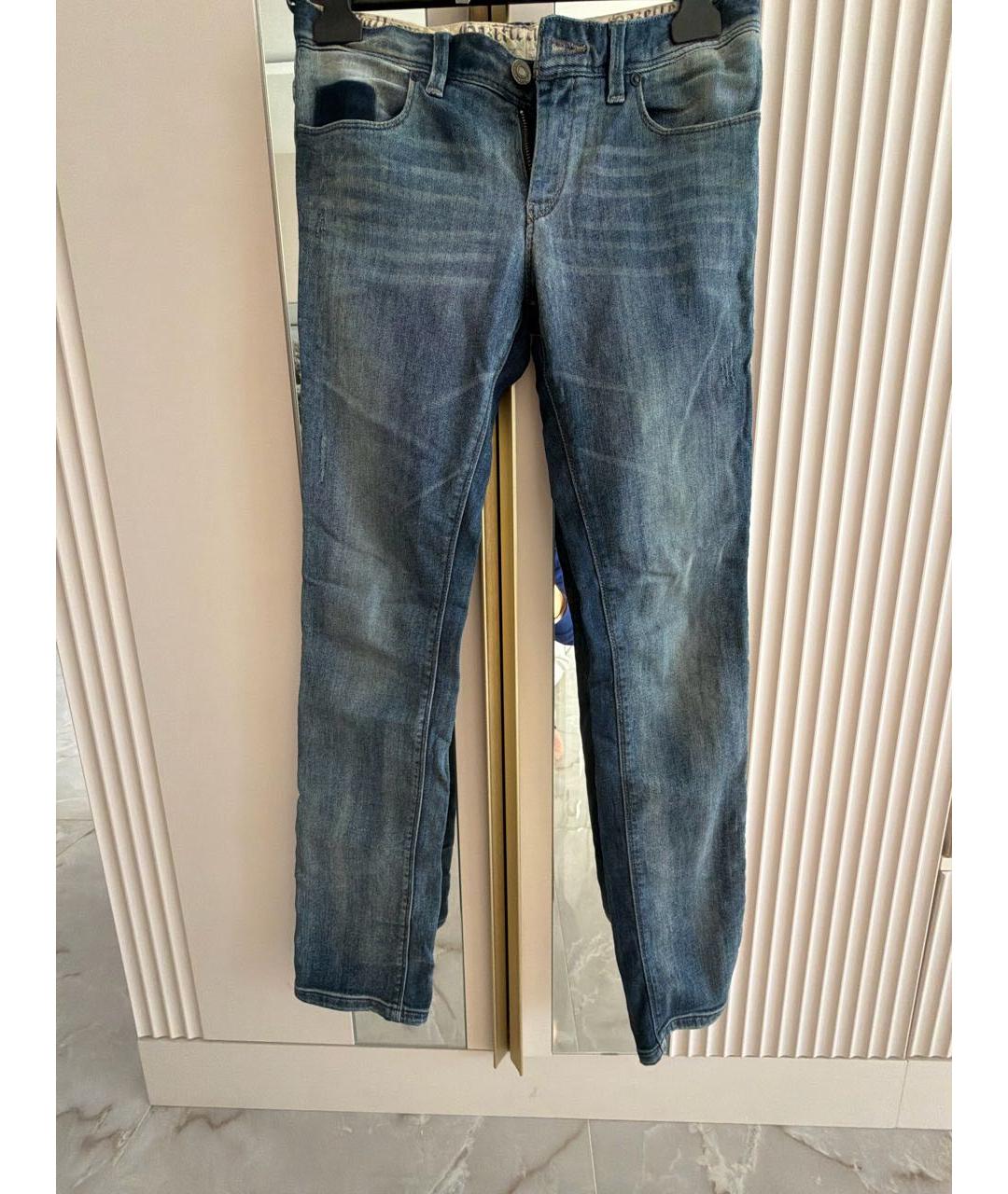 JOHN GALLIANO KIDS Темно-синие деним детские джинсы, фото 9