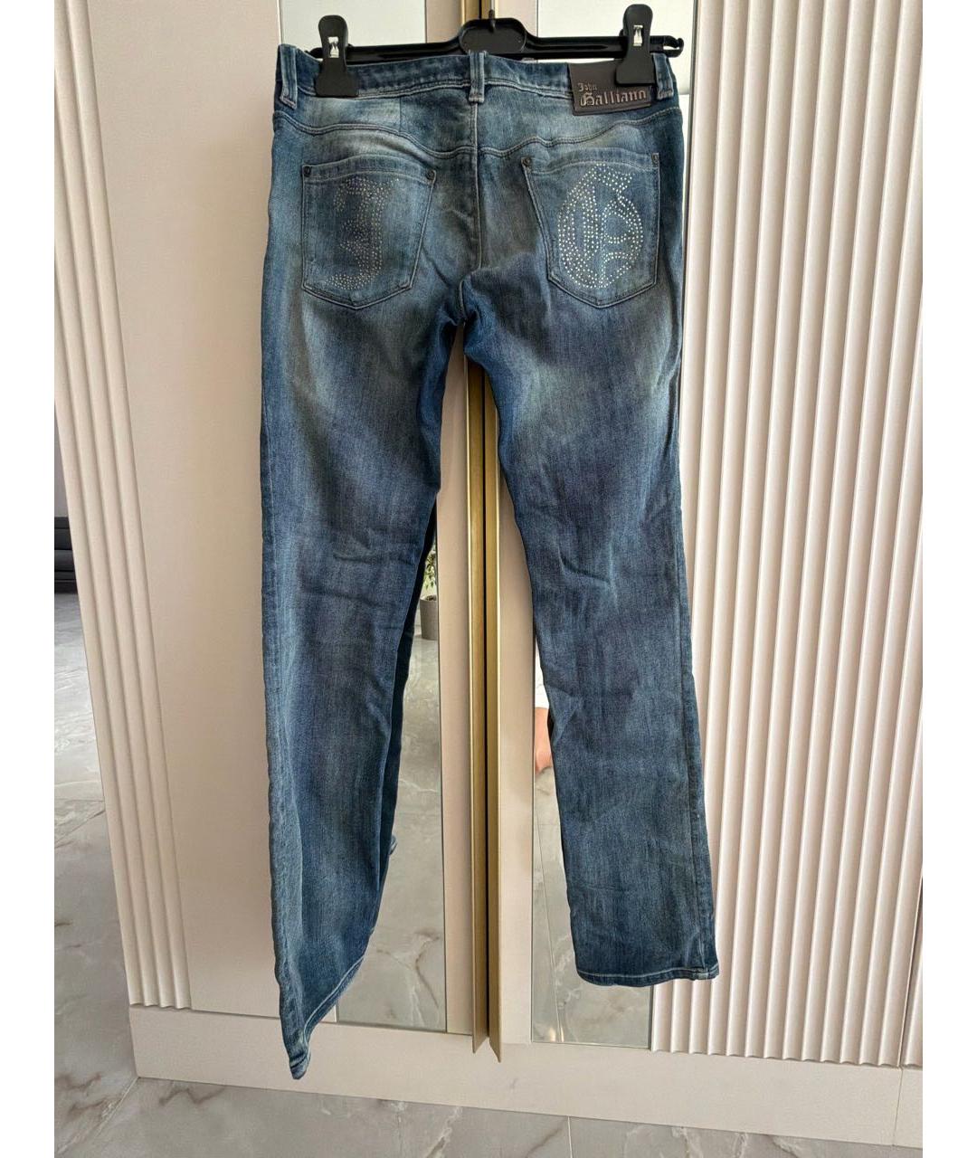 JOHN GALLIANO KIDS Темно-синие деним детские джинсы, фото 7