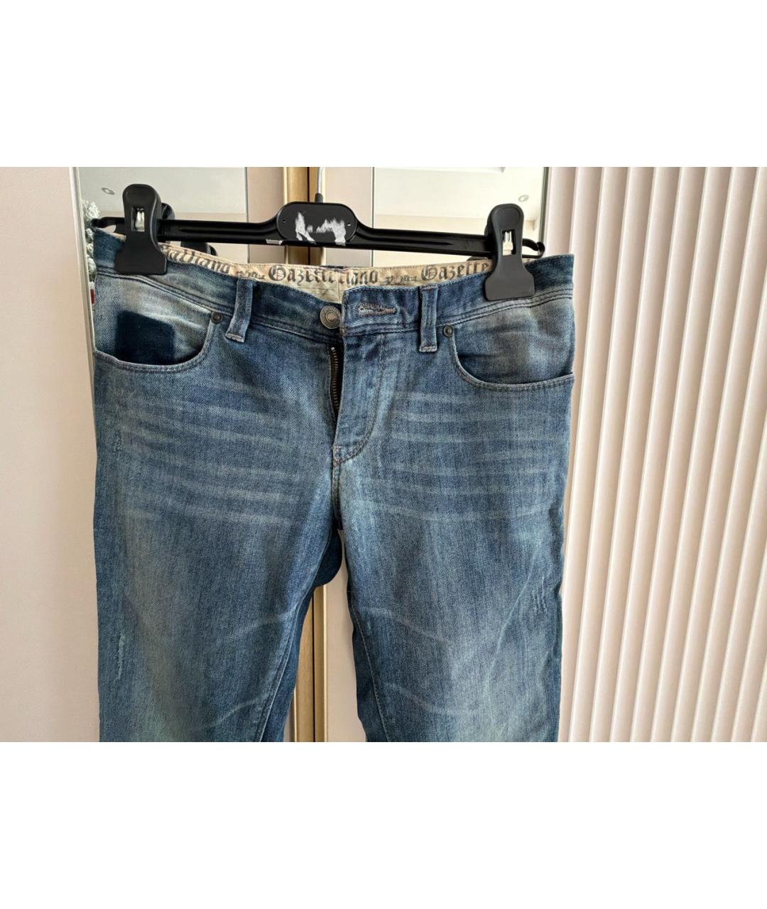 JOHN GALLIANO KIDS Темно-синие деним детские джинсы, фото 3