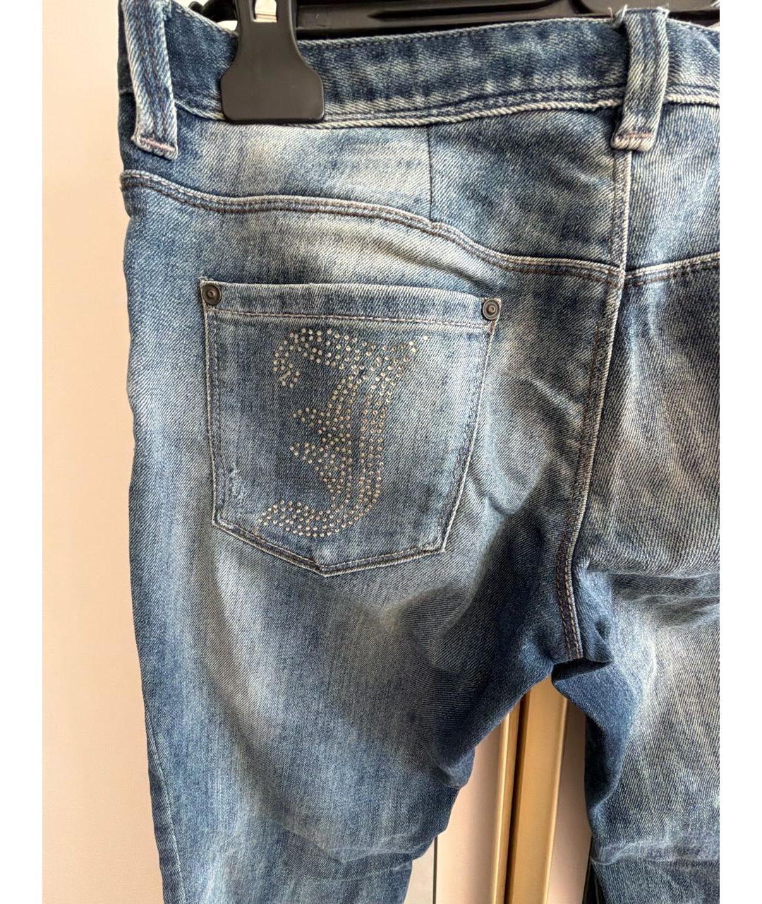 JOHN GALLIANO KIDS Темно-синие деним детские джинсы, фото 6