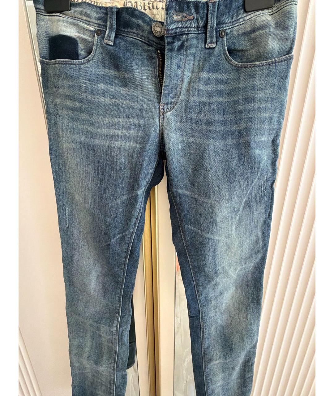 JOHN GALLIANO KIDS Темно-синие деним детские джинсы, фото 2