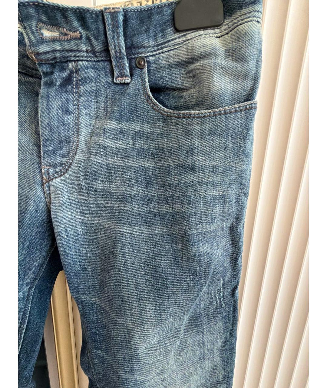 JOHN GALLIANO KIDS Темно-синие деним детские джинсы, фото 4