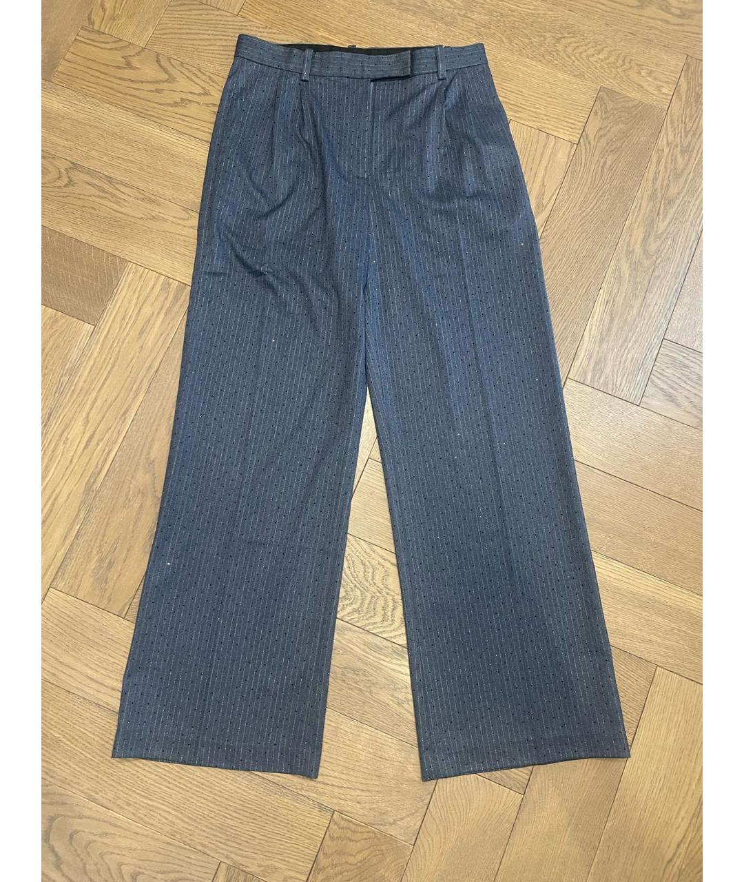 MAJE Темно-синий вискозный жакет/пиджак, фото 2