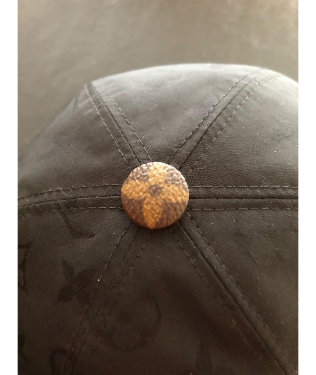 LOUIS VUITTON Черная кепка, фото 6