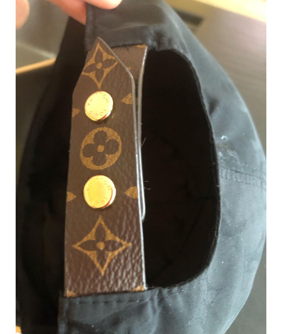 LOUIS VUITTON Черная кепка, фото 3