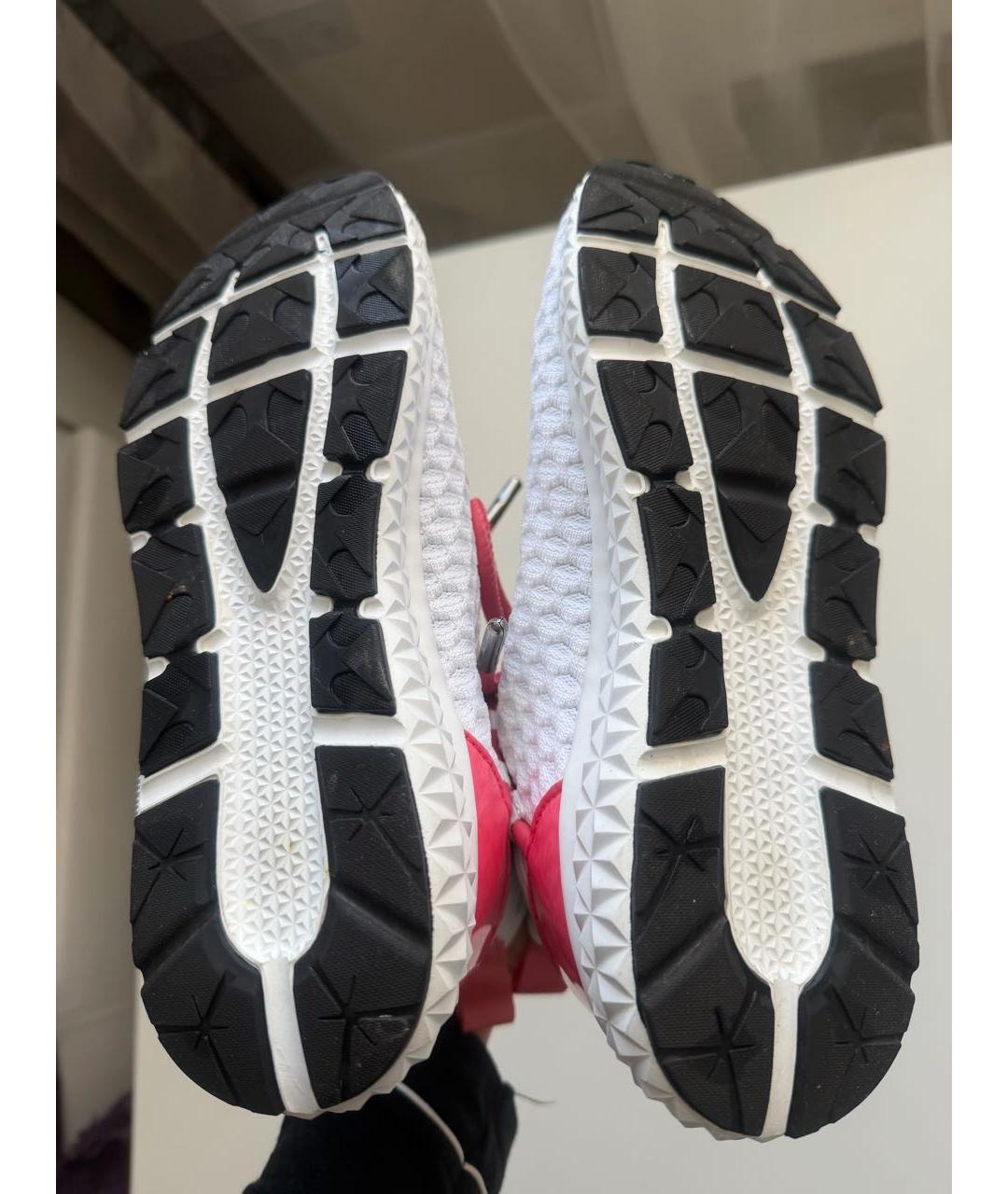 EMPORIO ARMANI Белые текстильные кроссовки, фото 6