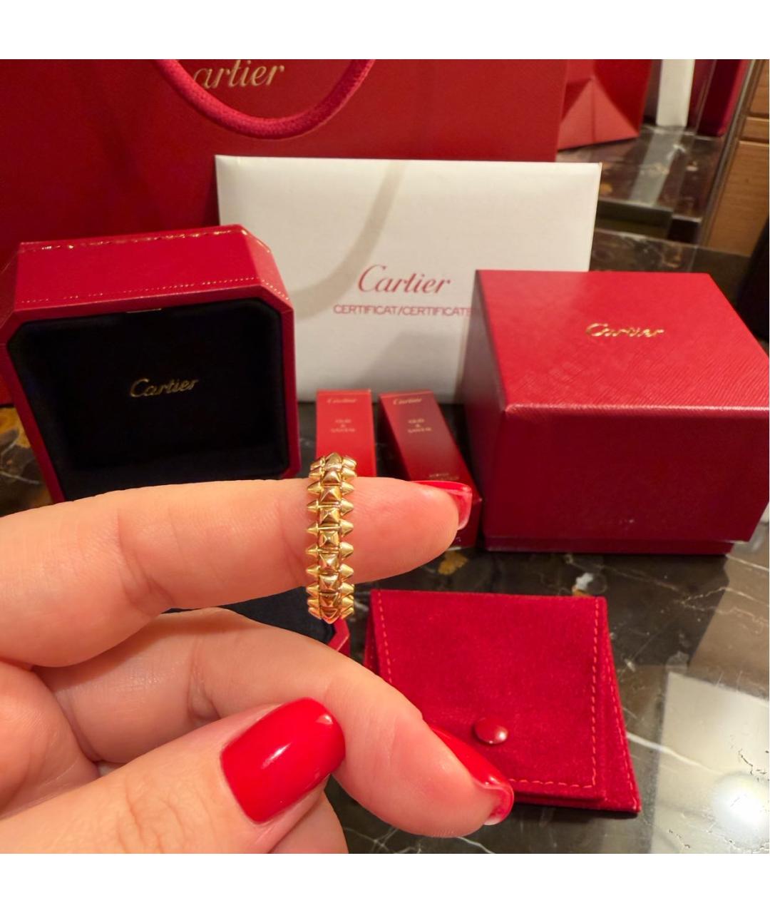 CARTIER Золотое кольцо из розового золота, фото 6