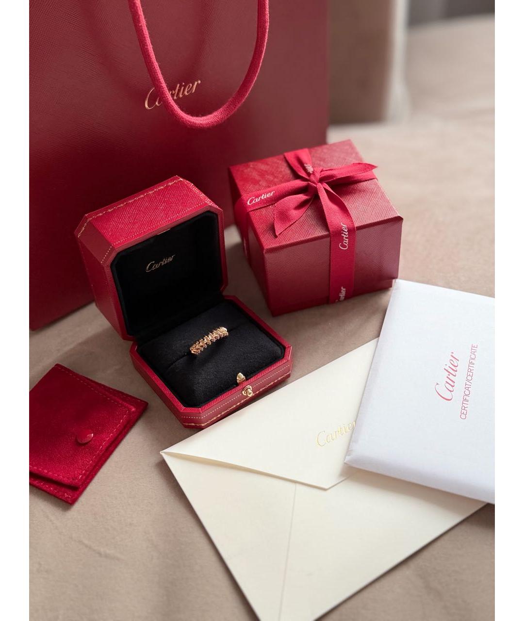 CARTIER Золотое кольцо из розового золота, фото 3