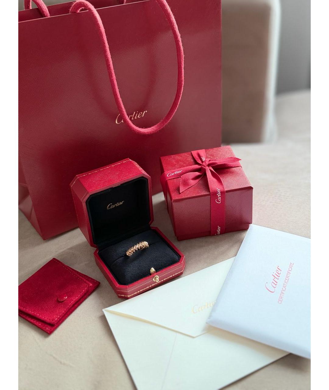 CARTIER Золотое кольцо из розового золота, фото 5