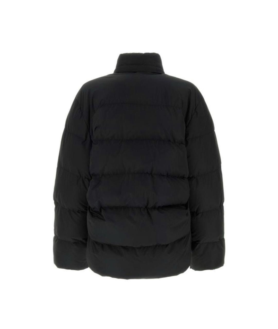 BALENCIAGA Черный полиэстеровый пуховик, фото 2
