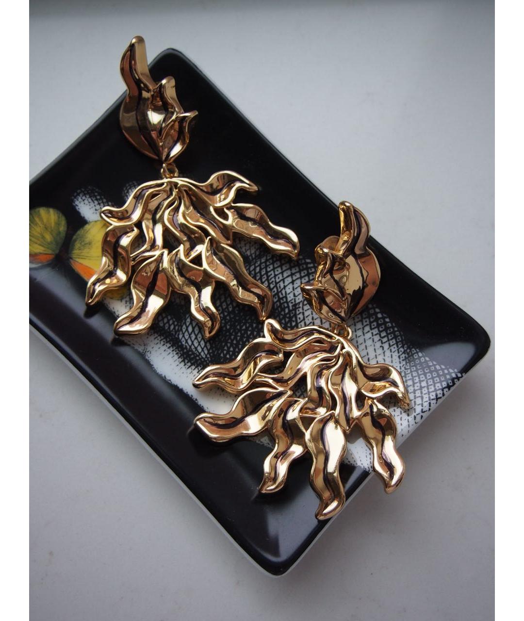 CHLOE Золотые клипсы, фото 4