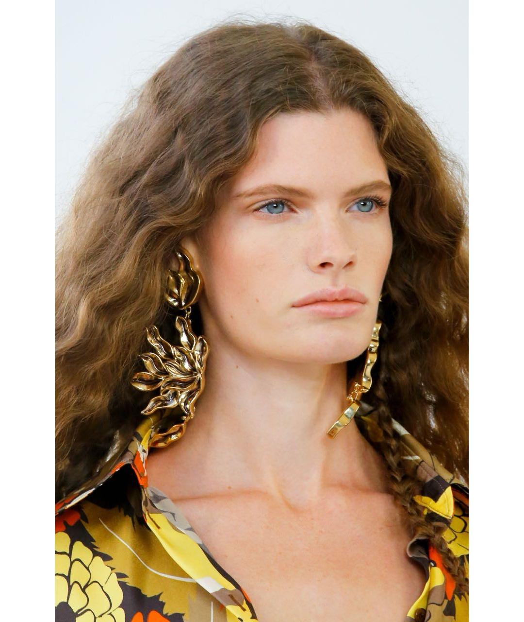 CHLOE Золотые клипсы, фото 3