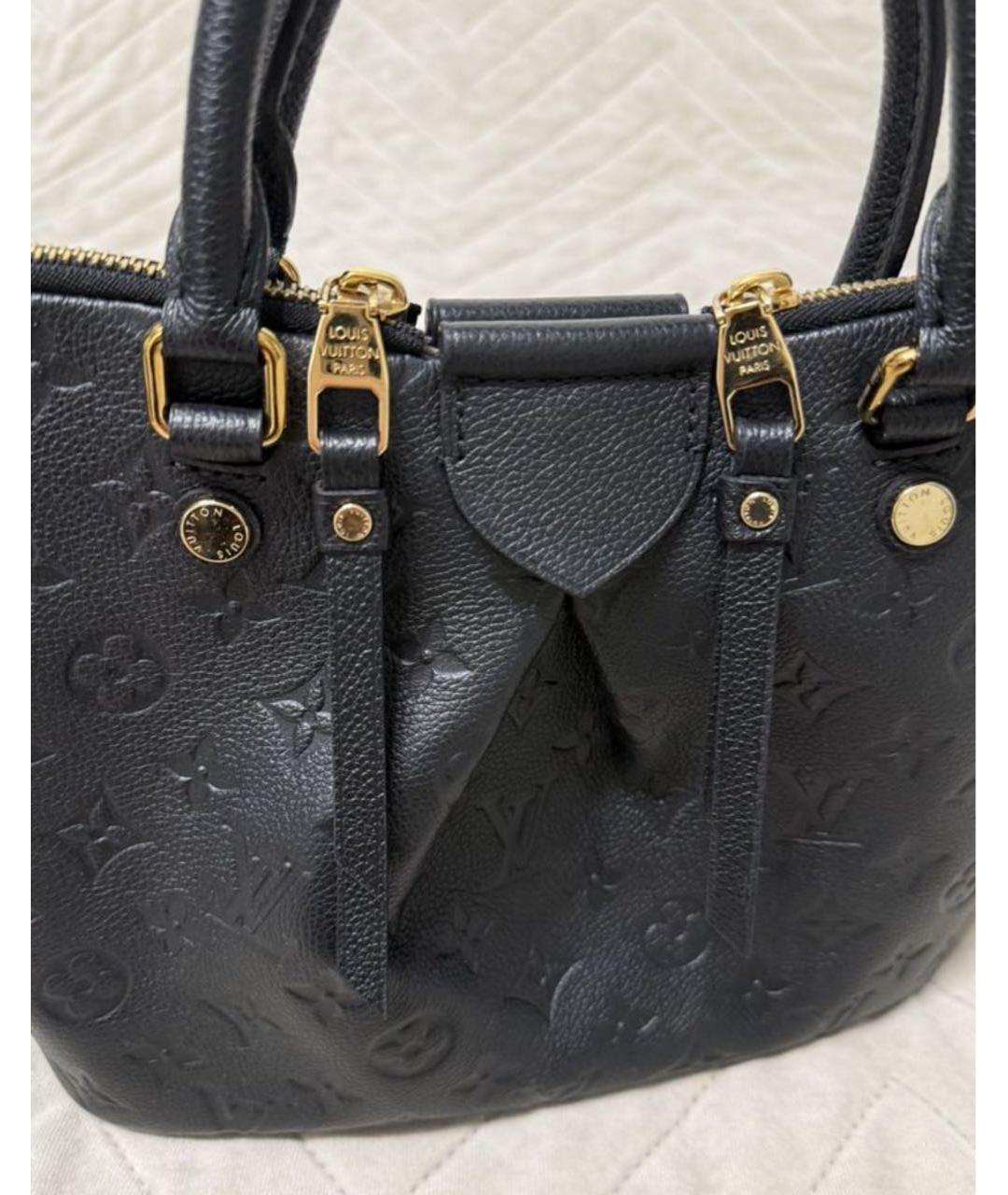 LOUIS VUITTON Черная сумка с короткими ручками, фото 3